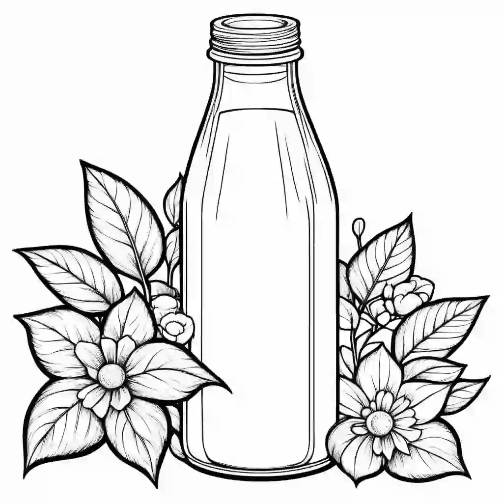 Milk Bottle coloring pages